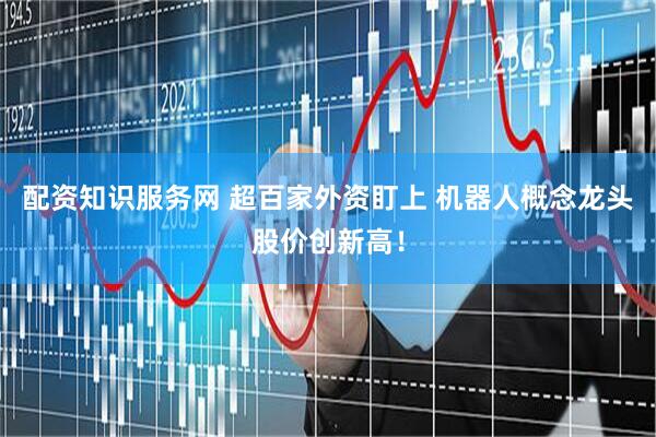 配资知识服务网 超百家外资盯上 机器人概念龙头股价创新高！