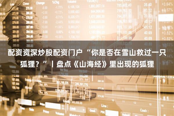 配资资深炒股配资门户 “你是否在雪山救过一只狐狸?”丨盘点《山海经》里出现的狐狸